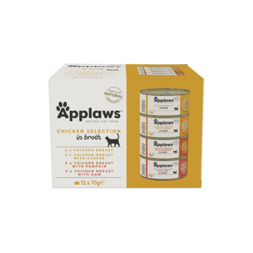 Applaws kassi konservide valik kanaga kastmes 12x70g