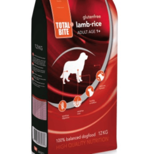 Total Bite gluteenivaba täissööt lambaliha ja riisiga koertele 12kg