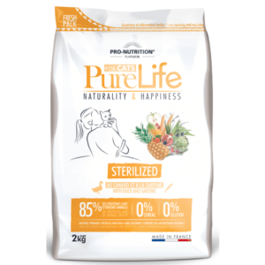 Pro-Nutrition teraviljavaba kassitoit pardiliha ja sardiinidega steriliseeritud kassidele 2kg
