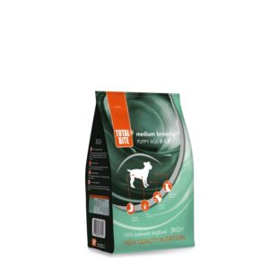 Total Bite täissööt keskmist tõugu kutsikatele 3kg
