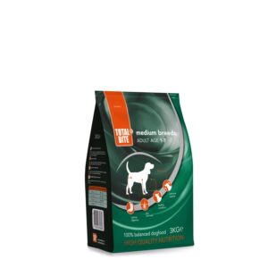 Total Bite täissööt keskmist tõugu koertele 3kg