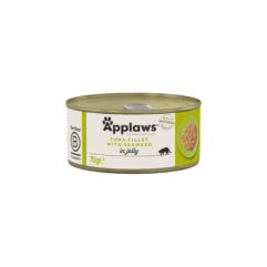 Applaws konserv tuunikala ja vetikaga tarretises kassidele 70g