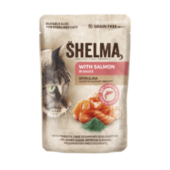Šhelma kassi einekotike lõhefileed spirulinaga kastmes 28x85g