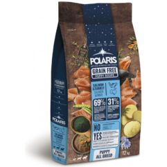 Polaris teraviljavaba täissööt lõhe ja kalkunilihaga kutsikatele 2,5kg