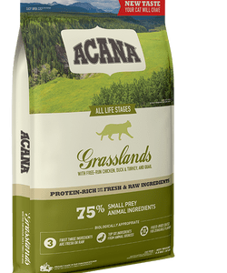 Acana Grasslands täissööt igas vanuses ja igat tõugu kassidele