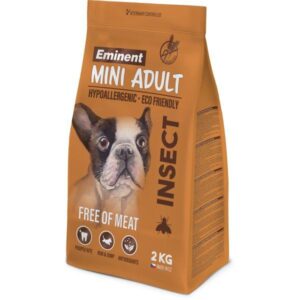 Eminent Mini Insect täistoit väikest tõugu hüpoallergeensetele koertele 2kg