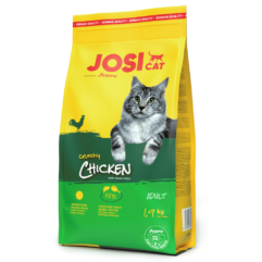 Josera JosiCat Crunchy Chicken täissööt kanalihaga kassidele 1,9kg