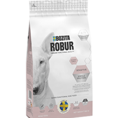 Bozita Robur Single Protein lõhe ja riisiga koeratoit 12,5kg