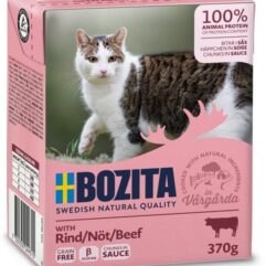 Bozita konserv kastmes veiselihaga kassidele