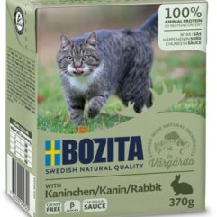 Bozita konserv kastmes jäneselihaga kassidele