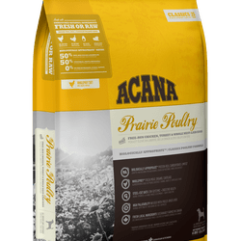 ACANA DOG PRAIRIE POULTRY täissööt igas vanuses koerale