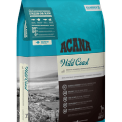 Acana Wild Coast täissööt kalaga igas vanuses ja igat tõugu koerale