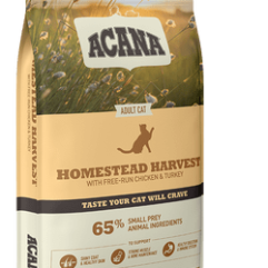 Acana Homestead Harvest täissööt täiskasvanud kassidele