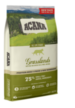 Acana Grasslands täissööt igas vanuses ja igat tõugu kassidele
