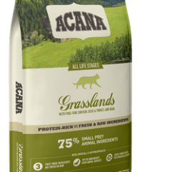 Acana Grasslands täissööt igas vanuses ja igat tõugu kassidele