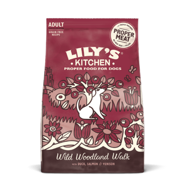 Lily's Kitchen teraviljavaba täissööt koertele hirveliha, pardilihaga, lõhe ja köögiviljadega