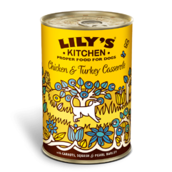 Lily's Kitchen konserv koertele kana- ja kalkuniliha hautis 400g