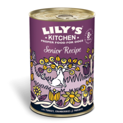 Lily's Kitchen konserv eakatele 7+ koertele kalkuniliha 400g