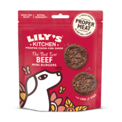 Lily's Kitchen koera maius veiseliha mini burgerid 70g