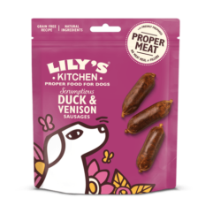 Lily's Kitchen koera maius pardi- ja hirveliha vorstikesed 70g