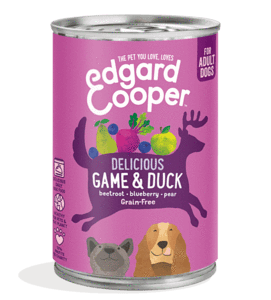 Edgard Cooper konserv koertele uluki- ja pardilihaga 400g