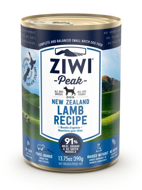 Ziwi Peak konserv koertele lambalihaga 390g