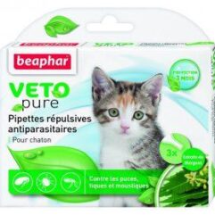 Beaphar Veto Spot-On välisparasiitide peletustilgad kassipoegadele 3x0,4ml