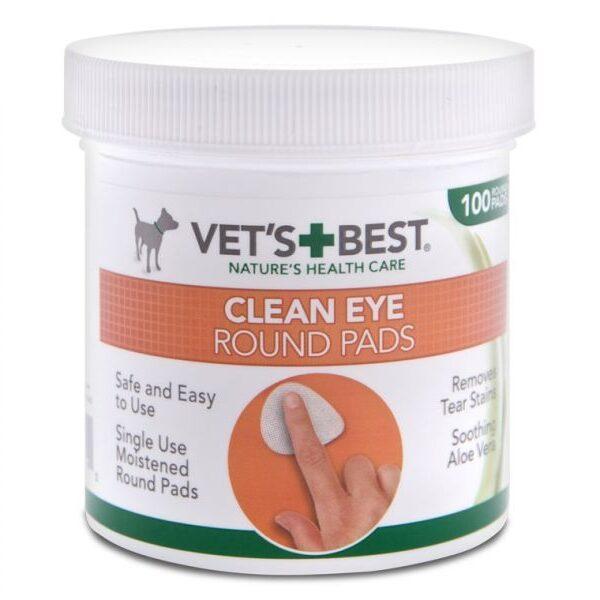 Vet's Best silmapuhastuslapid koertele ja kassidele 100tk