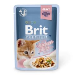 Brit Premium kassipoja einekotike kanalihaga kastmes 24x85g