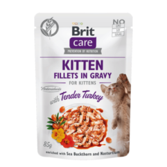 Brit Care kassipoja einekotike kalkunilihaga kastmes 24x85g