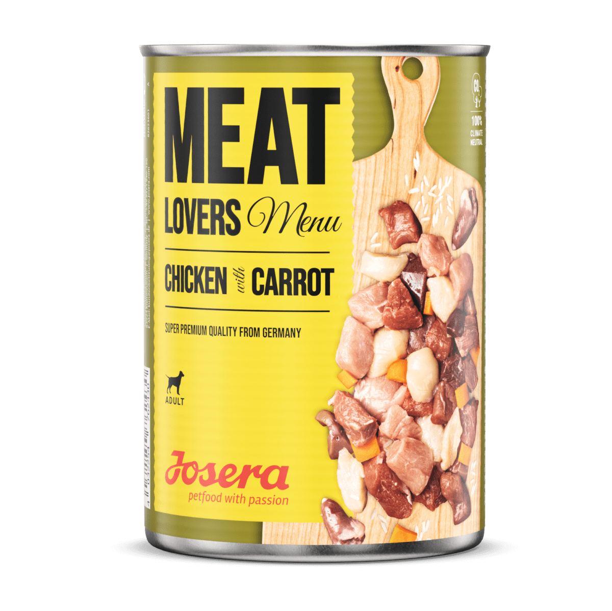 Josera Meat Lover konserv kanaliha ja porgandiga koertele 6x400g