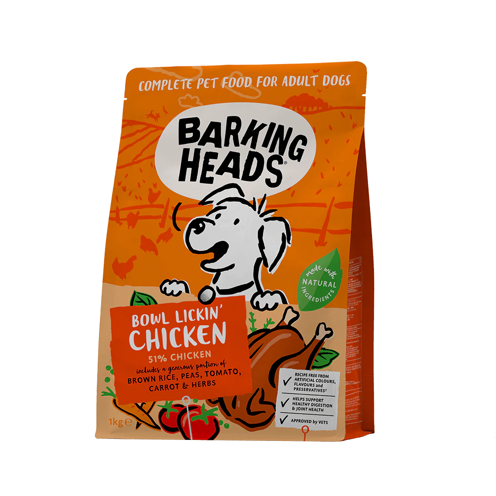 Barking Heads koera täissööt kanalihaga 2kg