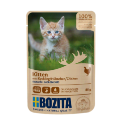 Bozita kassipoja einekotike kanaga kastmes 12x85g