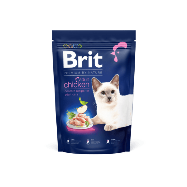 Brit Premium täistoit kassidele kanalihaga