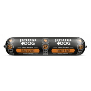 PrimaDog kalkuniliha-riisi vorst koertele