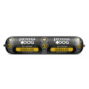 PrimaDog kanaliha-riisi vorst koertele