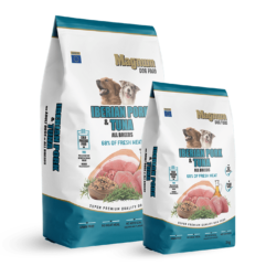 Magnum Dog Food Ibeeria sealiha ja tuunikalaga külmpressitud täissööt koertele