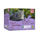 Bozita seenior 8+ kassi einekotikeste valik lihaga kastmes 12x85g