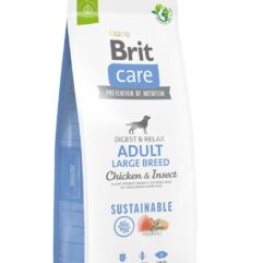 Brit Care täissööt suurt tõugu koertele kanaliha ja putukatega