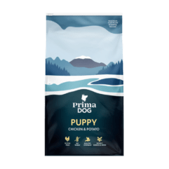 PrimaDog koeratoit kana-kartuli kõikidele kutsikatele 3kg